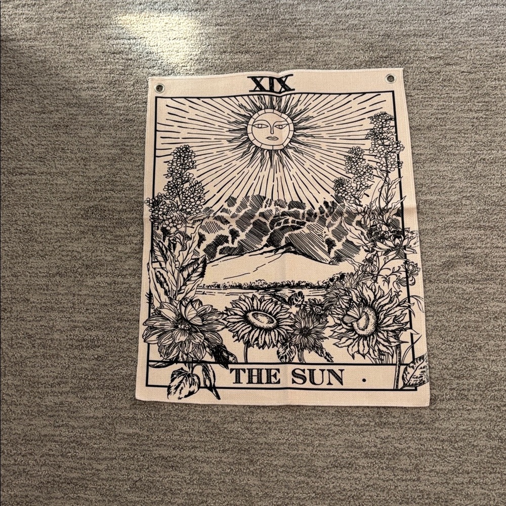 Sun Tarot Wall Hanging